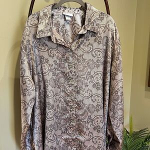 Soft Surroundings Satin Sleepshirt